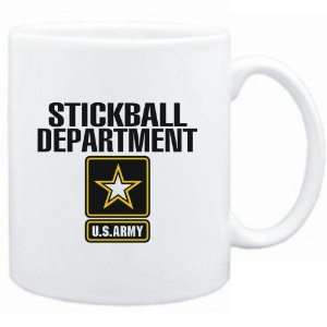 Mug White  Stickball DEPARTMENT / U.S. ARMY  Sports  