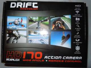   HD170 Stealth ** INCLUDES 2 BATTERIES** HELMET CAM CAMERA NEW  