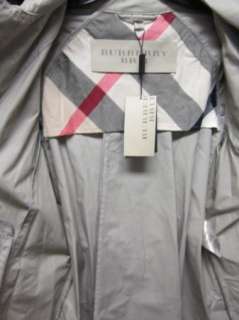  Brit Thornwell Hidden Button Trench Coat Dark Trench NWT $750  