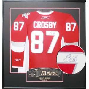  Signed Sidney Crosby Framed 2008 All Star Jersey 