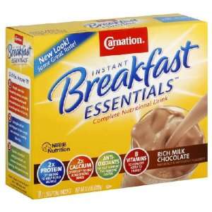 Carnation Instant Breakfast Rich Milk Chocolate, 10 Count Box (Pack of 