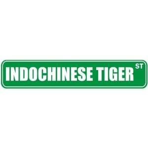 INDOCHINESE TIGER ST  STREET SIGN