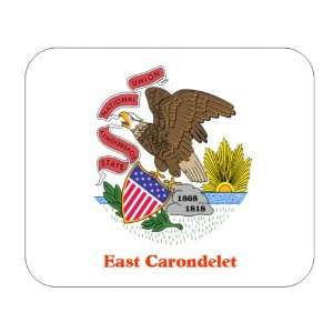  US State Flag   East Carondelet, Illinois (IL) Mouse Pad 