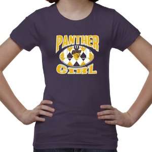   Iowa Panthers Youth Argyle Girl T Shirt   Purple: Sports & Outdoors