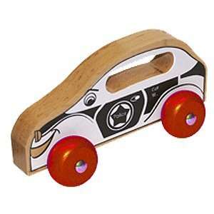  Handeez Police Car Made in America Classic Wood Toy Toys & Games