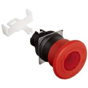 Emergency Stop Operation Unit, IP65 Oil Resistant, Lighted, Push 