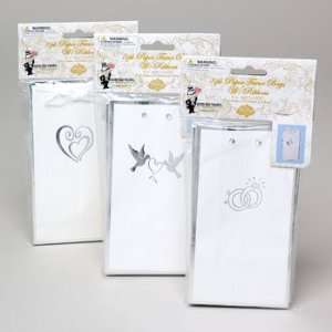 New   Favor Bag With Ribbon Trim Case Pack 48 by DDI 