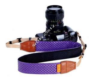 PU Shoulder / Neck strap belt for Canon Sony Nikon DSLR Camera all fit 
