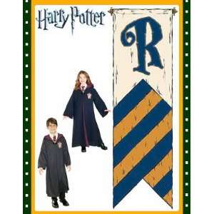  Rare Harry Potter Ravenclaw House 3d Felt Banner NIP: Toys 