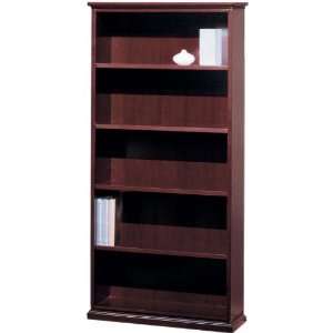  Wood Veneer 5 Shelf Bookcase HHA007
