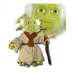  Star Wars Yoda Poseable Plush: Toys & Games