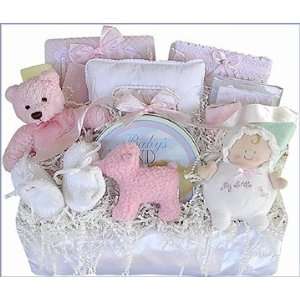    Elegant Treasures Baby Gift Basket   (GenderNNeutral) Baby