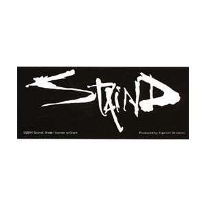  Staind   Black and White Logo   Sticker / Decal 