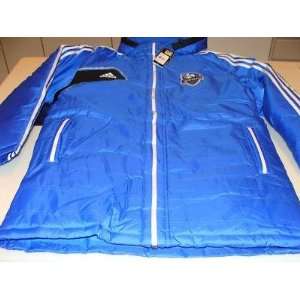 MLS Soccer Montreal Impact 2012 Stadium Jacket Full Zip Hood XL Adidas 