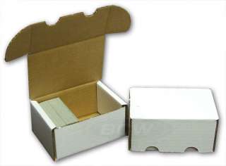 300 Count Cardboard Card Storage Box   Holds 250 Standard or 400 