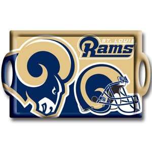 St. Louis Rams Serving Tray   NFL Football Fan Shop Sports Team 