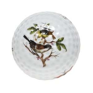  Herend Rothschild Bird Golf Ball
