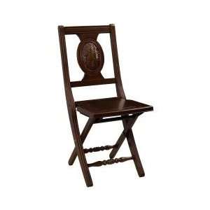  Cumberland Folding Chair Mahogany 63750 Furniture & Decor