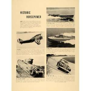  1940 Ad Packard Automobiles Liberty Motor Airplane Boat 