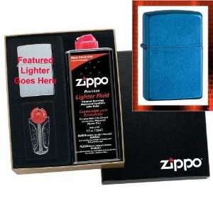  Cerulean Zippo Lighter Gift Set: Health & Personal Care