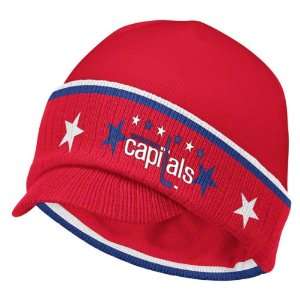   Capitals 2011 Winter Classic Cuffed Visor Knit Hat: Sports & Outdoors