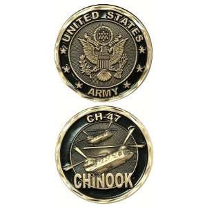  U.S. Army CH 47 CHINOOK Challenge Coin: Everything Else