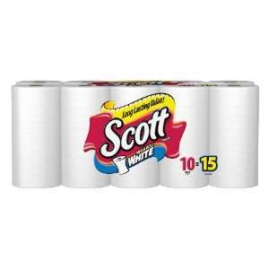  Scott Paper Towels, 10 Mega Rolls  15 Regular Rolls