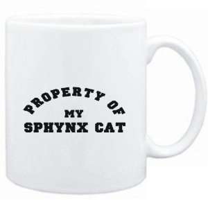    Mug White  PROPERTY OF MY Sphynx  Cats