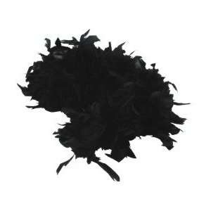  Chandelle 72 Feather Boa Black: Toys & Games