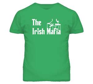 Irish Mafia Ireland Catholic Celtic T Shirt  
