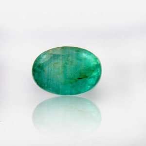  Green Emerald Oval Facet 0.90ct Natural Gemstone Jewelry