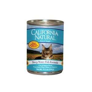   Deep Water Fish Cat and Kitten Canned Food 24 3 oz cans: Pet Supplies