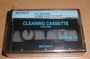 NEW SEALED SONY Hi8 CLEANING TAPE  