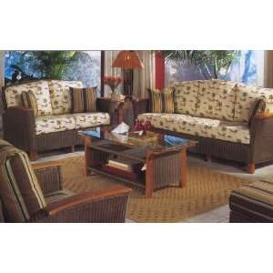  South Sea Rattan Cayman Island Sofa Furniture & Decor