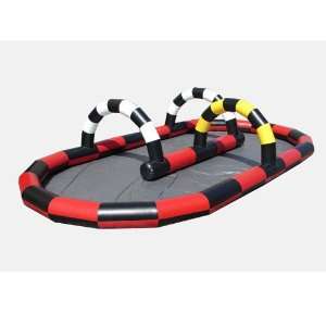  Kidwise Inflatable Race Track Bounce House (Commercial 