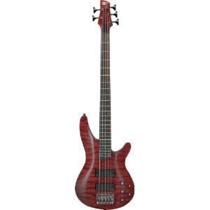  Ibanez Soundgear SRA505 5 String Bass Guitar   Blackberry 
