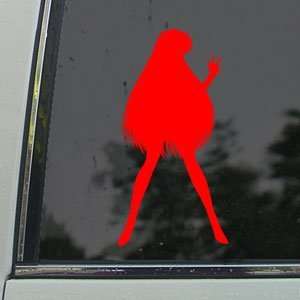  Sailor Moon Red Decal Sailor Mars Truck Window Red Sticker 