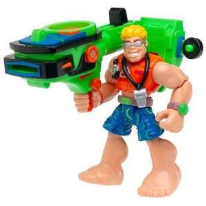   Rescue Heroes Max Action Sandy Beach with Disc Launcher: Toys & Games