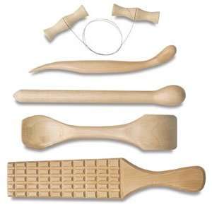  Large Wooden Paddle Tool Set   Paddle Tools, Set of 5 