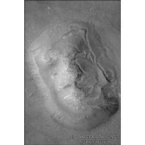  Face on Mars, by Mars Global Surveyor   24x36 Poster 