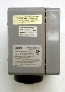 Draeger Drager Polytron SE SO2 Gas Detector 4509454  