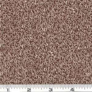  45 Wide Funky Monkey Sock Texture Brown Fabric By The 