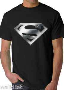 SMALLVILLE SILVER SUPERMAN Logo Mens T Shirt S 5XL *NEW  