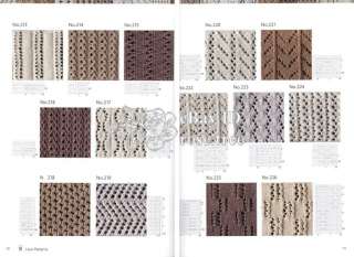 500 Knitting Pattern World of Chie Kose Japanese Chinese Motif Crochet 