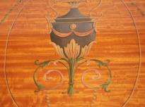 Painted antique Sheraton Chest Sideboard Credenza Regen  
