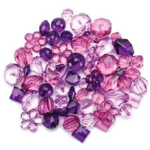  Urban Ice Mixed Acrylic Beads 5 Oz/Pkg Purple Haze Case 