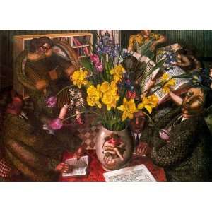   Oil Reproduction   Stanley Spencer   24 x 18 inches   Silent Prayer