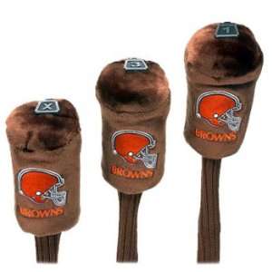  Cleveland Browns NFL 3 Pack Headcovers: Sports & Outdoors