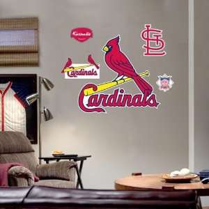   St Louis Cardinals Team Logo Fathead Wall Sticker: Sports & Outdoors