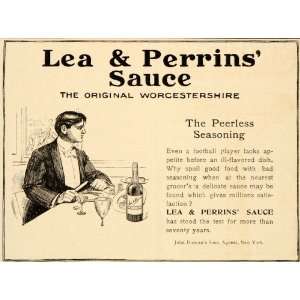   Seasoning Lea Perrins Sauce   Original Print Ad